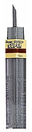 Pentel 50-h9 Schutzhülle von 15 Minen 0,9 mm HB