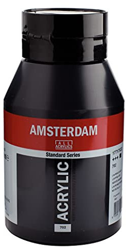 Amsterdam Standard Serie Acrylglas 1000ml Lampe Schwarz 702 (17717022)