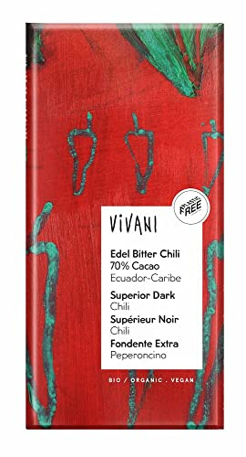 Vivani Superior Dark Chili Chocolate 100 g x 1