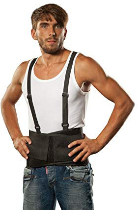 LOREY Hochwertiger Rückenstützgurt LU08005 in robuster Ausführung Größe XL