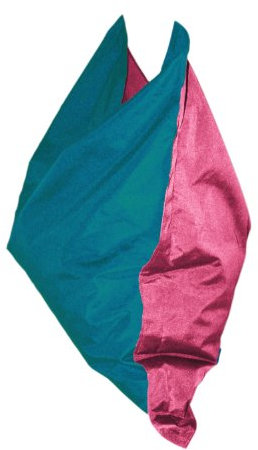 Kinzler K-11271/41 Sitzsack Small Chilli 90x140 cm, türkis-pink
