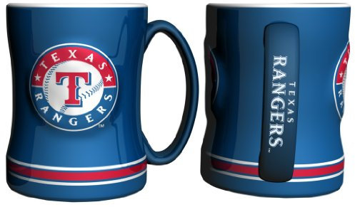 MLB Texas Rangers 225851 Kaffeetasse, Team-Farbe, 400 ml