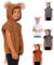 Charlie Crow Brown suede Mouse Costume for kids 3-8 Years.