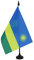 AZ FLAG - Tischflagge Ruanda - 21x14 cm - Republik Ruanda Tischfahne 14 x 21 Cm - Flaggen