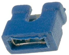20X JUMPER-2.0/BL Brücke Stift offen 2mm 1x2 NINIGI