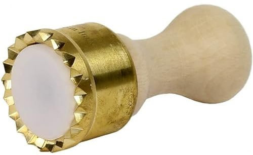 Stampo tondo in ottone per ravioli con espulsore, diam. 50 mm. Art. AM/STELLA50