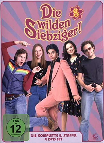 Die wilden Siebziger!, 4 DVDs.Staffel.8: Mit Wendecover.USA