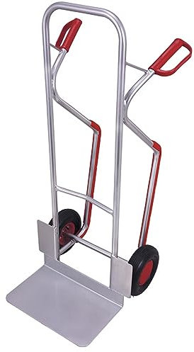 Aluminiumkarre mit großer Schaufel Alukarre Sackkarre Kistenkarre Stapelkarre