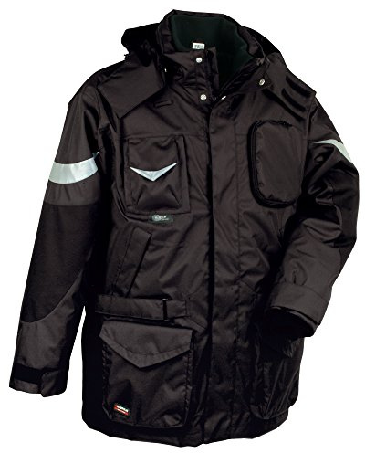 Cofra Icestorm - Giacca Invernale da Lavoro, Colore: Nero, 40-00V00605-56