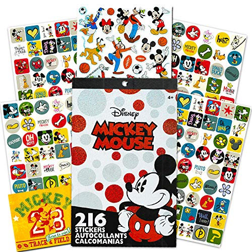 Disney Mickey Mouse Clubhouse 4 Sheet Sticker Pad with Over 200 Stickers
