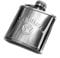 Personalised 2oz Stainless Steel Official JD Whisky Hip flask, Engraved - Enter Your Own Custom Text