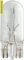 NARVA C.E.I 10x 17097 W3W 12V 3W W2,1x9,5d Glassockellampe