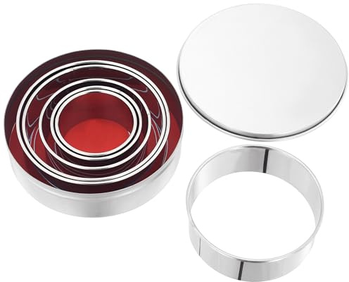 judge bakeware 6 Piece Round Cutters