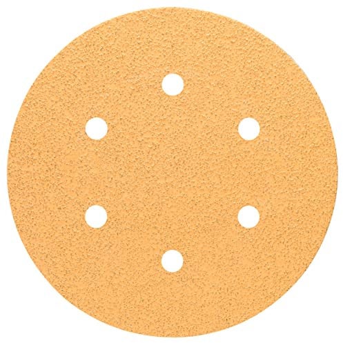 Bosch Professional Schleifblatt für Exzenterschleifer Holz und Farbe (50 Stück, Ø 150 mm, Körnung 40, C470), Blau