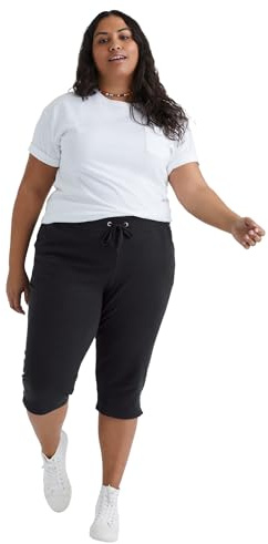 Just My Size Women's Plus-SizeFrench Terry Capri with Pockets