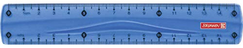 BRUNNEN Lineal Colour Code | 15 cm, azur