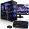 Megaport Super Méga Pack PC Gamer Fixe Complet Nvidia GeForce RTX 4060Ti 8Go • Intel Core i7-12700F • Ecran LED 24 • Windows 11 • 32Go 3200MHz DDR4 • 1To M.2 SSD • WLAN • Clavier et Souris Gamer