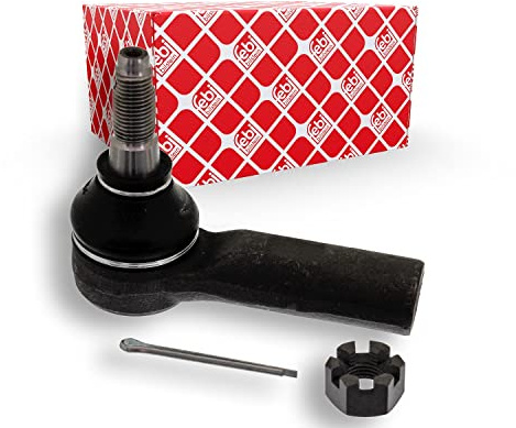 febi bilstein 43193 Spurstangenendstück mit Kronenmutter und Splint, 1 Stück