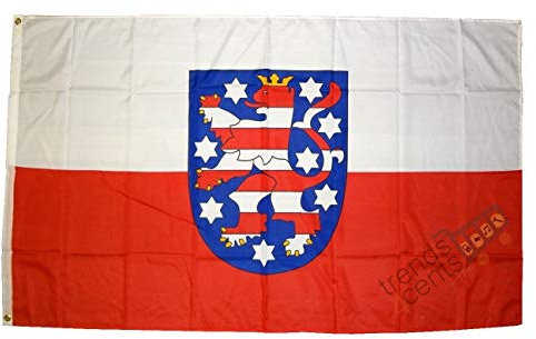 Fahne / Flagge Freistaat Thüringen NEU 90 x 150 cm