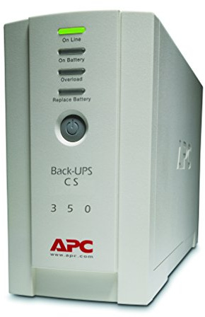 APC BK350EI Unterbrechungsfreie Stromversorgung, USV, 350 VA, 230 V, Weiß