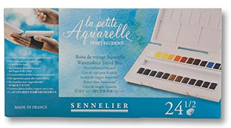 Sennelier La Petite Aquarelle 24 Demi-Poêles