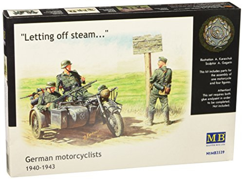 Master Box MB3539 - Figuren: German Motorcyclists 1940-42
