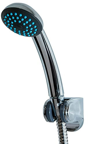 Showerdrape Iso- Single Spray Mode Shower Head Hand Set (Chrome)