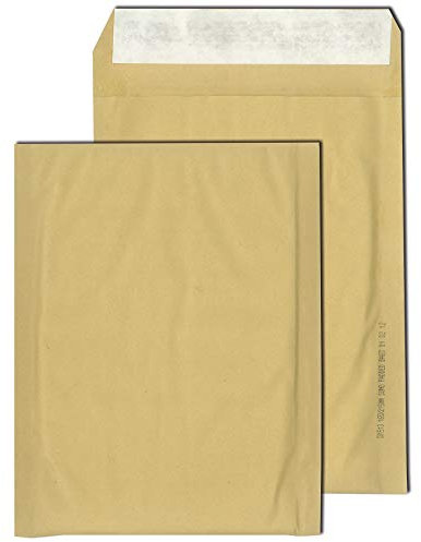SUMO Papierpolstertaschen 165 x 215 mm haftklebend natron braun 90 g/m²