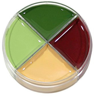 Generique - Monster Make-up Dose mit 4 Farben bunt 14g