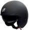 Römer Helmets Motorradhelm Custom, Matt Schwarz, Größe XL