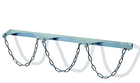 Fetra - Stahlflaschen - Wandhalterung - für 3 Stahlflaschen Ø 230 mm