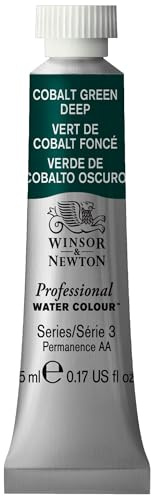 Winsor & Newton Professional Watercolor, 5ml Tube, Cobalt Green Deep