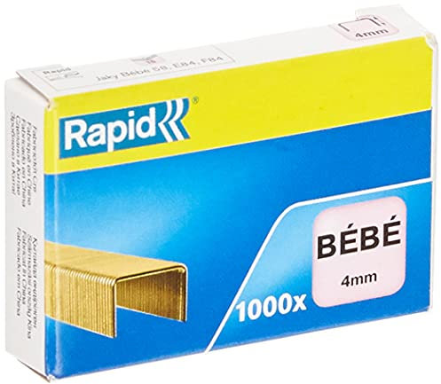 Rapid 11974600 Heftklammer (Bebe verkupfert) 1000 Stück