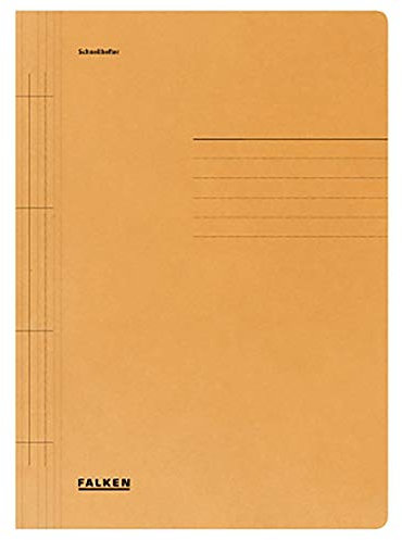 Falken Schnellhefter für A4, Karton 250g/qm, orange