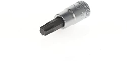 GEDORE Schraubendrehereinsatz Bit Innen-TX, T40, SW 6,65 mm, 1/4 6,3 mm, Schraubenziehereinsatz, Werkzeug, ITX 20 T40