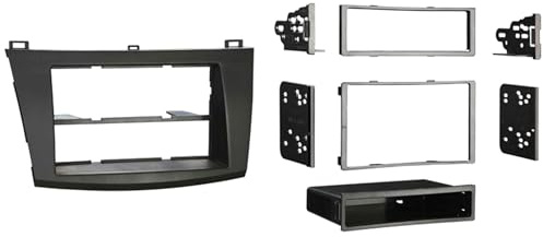 Metra Electronics 99-7514b 2010 and Up Mazda 3 Single or Double DIN Installation Kit