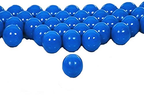 koenig-tom 100 Bällebadbälle 6cm Ø, Spielqualität, Hell-Blau Nr. 07