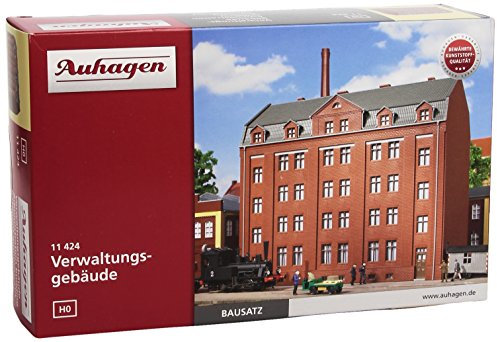 Auhagen 11424 11424-Verwaltungsgebäude, bunt