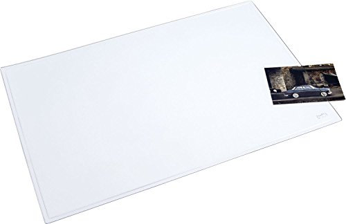 helit H2523102 - Schreibtischunterlage „the flat mat“, 53 x 40 cm, glasklar