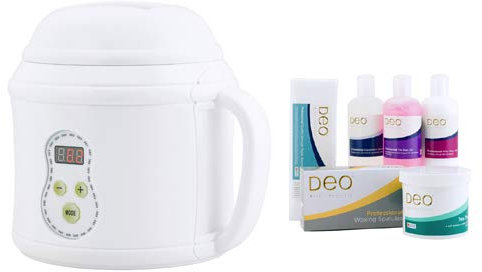 Deo 500cc Digital Fast Heat Professional Wax Electric Heater Warmer Pot Kit - Waxing Leg Body for Beauty Therapist Salon College Student - 030406