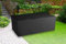 Bosmere's STORM BLACK 6 Sitz Rechteckig Tisch Abdeckhaube- Schwarz