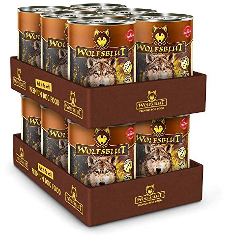 Wolfsblut - Deep Glade - 12 x 395 g - Rothirsch - Nassfutter - Hundefutter - Getreidefrei