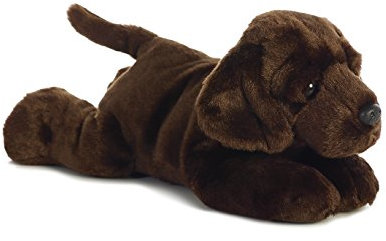 Aurora Flopsie 12.5 Chocolate Lab Max Adorable Stuffed Animal