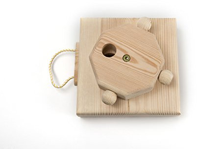 SUNNYDOGS Intelligenzspiel Dreh-Zieh-Spiel, Hundespielzeug aus Holz, Motivationsspiel mit Belohnung, Beschäftigungsspielzeug