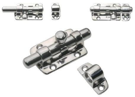 ARBO-INOX Grendelriegel Schubschloss Riegel Torriegel barrel bolt Edelstahl 60 x 30mm