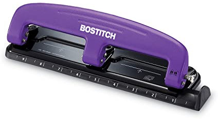 PaperPro Perforeuse compacte à 3 trous Small (1-24) violet