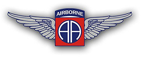 Aufkleber/Sticker 82nd AA Wings Airborne Division Luftlandedivision 7x2cm A1283