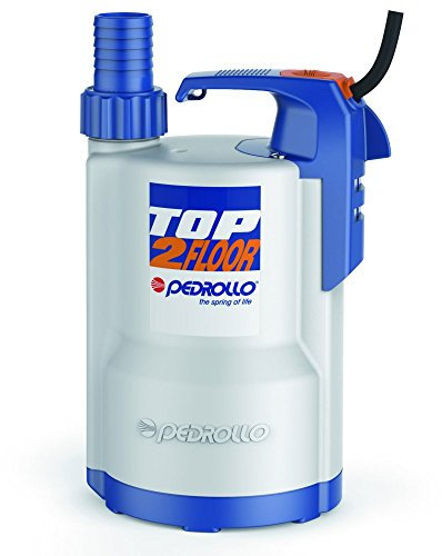 POMPA Acque Chiare Elettropompa Aspirazione fino a 2mm 0,5Hp TOP2FLOOR Pedrollo
