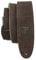 Perri's Leathers Ltd. - Gitarrengurt - Einstellbare Länge - Schafslederpolsterung - Braun - Made in Canada (DL325S-201)