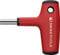PB Swiss Tools Quergriff Bithalter PB 1254.10-30 | 100% Swiss Made | Quergriff Schraubendreher mit magnetischer Edelstahl-Bitaufnahme für C6 und E6 (1/4) Precision Bits, Klingenlänge 30 mm